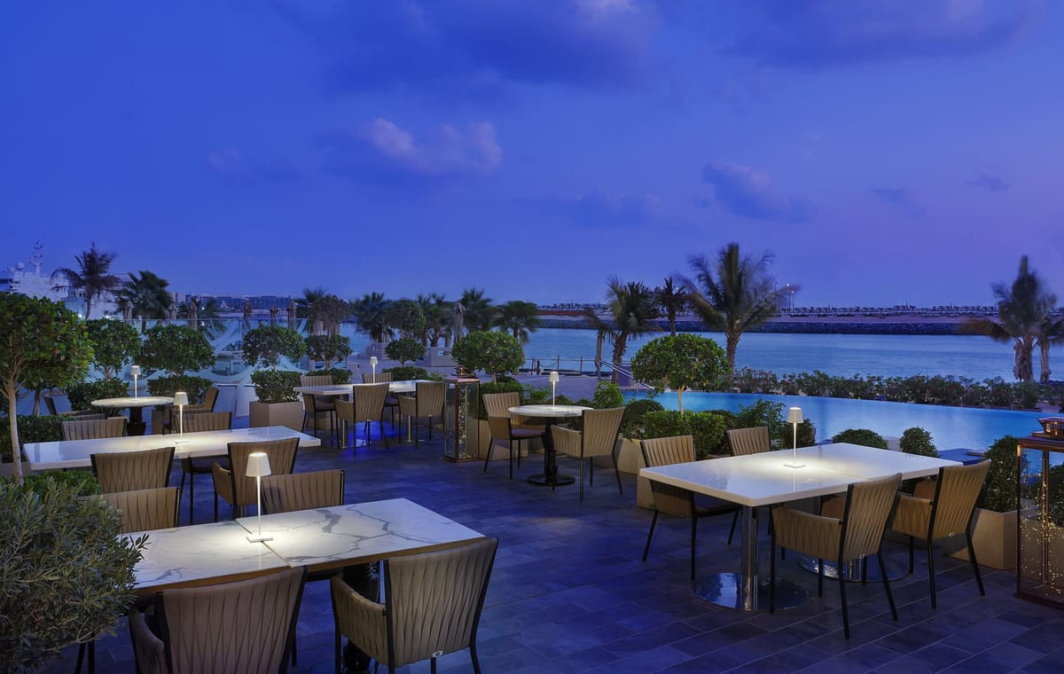 The Terrace at sunset